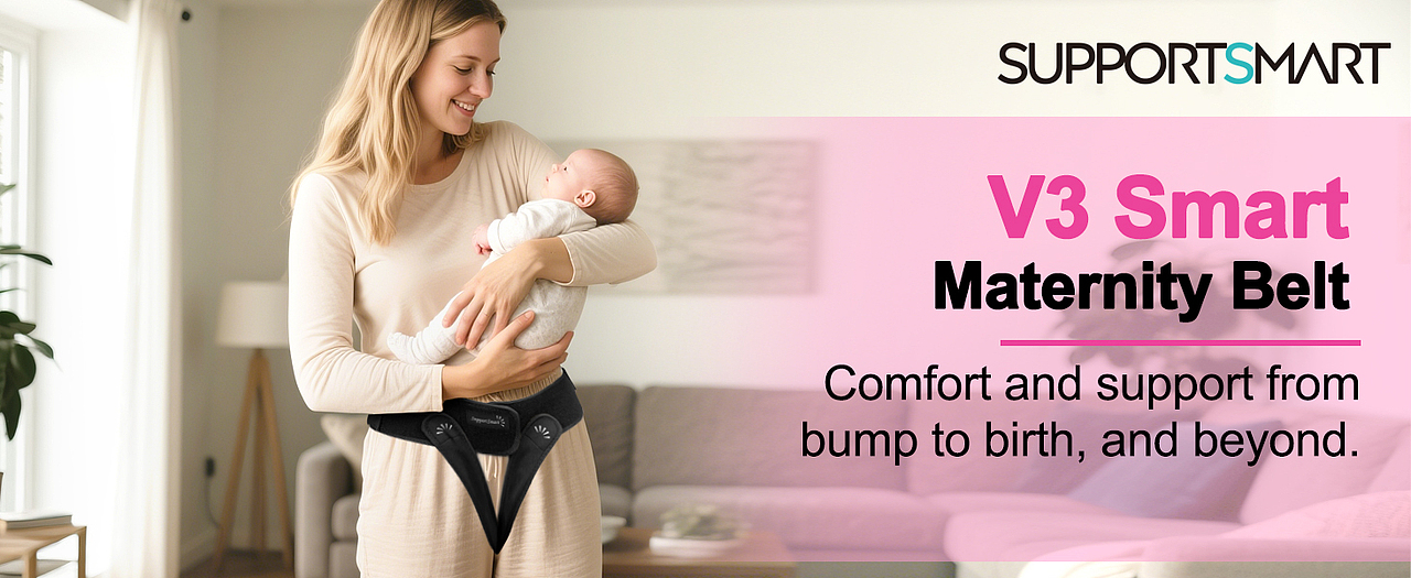 亚马逊-AI生成模特+合成-孕妇腰带