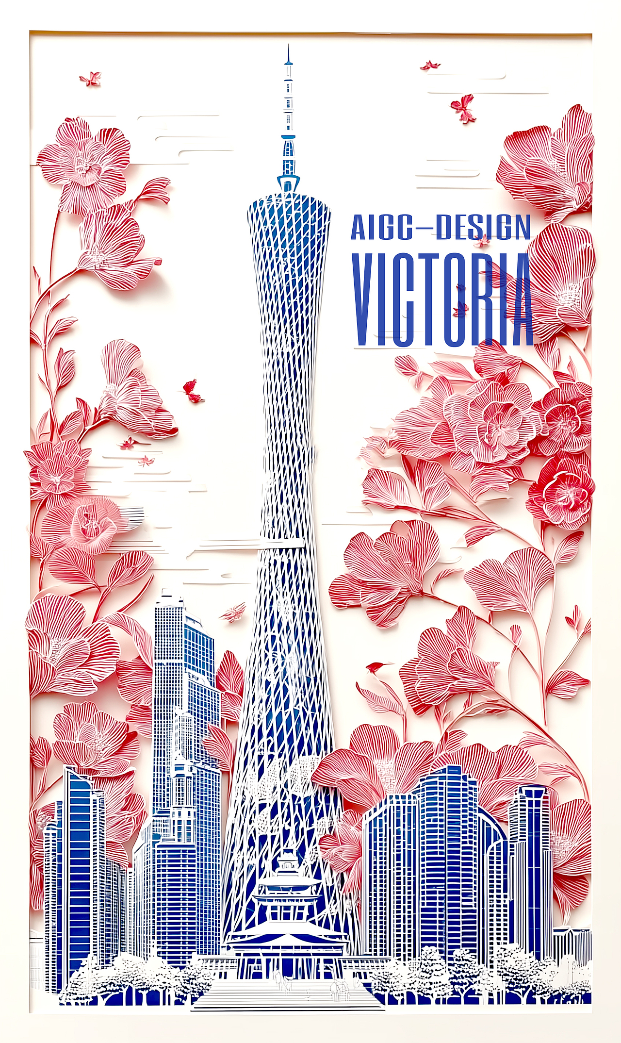 AIGC-《广州-木棉花》（图ZMzg5OTA2MDY0） - AI作品 - 站酷设计师AIGCVictoria原创素材 - 站酷ZCOOL