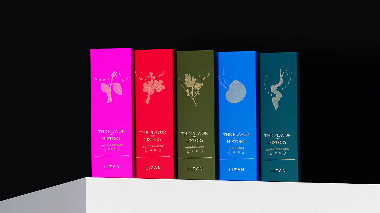 LIZAN 线香品牌礼盒设计（图ZMzg5OTA4Nzc2） - 包装 - 站酷设计师设计师不裁原创素材 - 站酷ZCOOL
