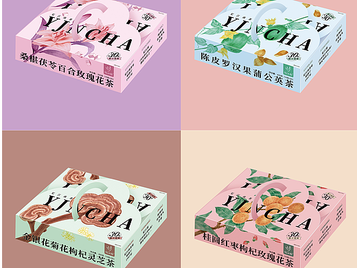 【包装设计】饱满&浓郁茶味，来自忆江南茶