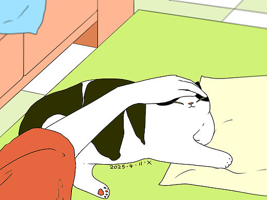 猫咪日常｜每天画一个猫咪小动态（26）