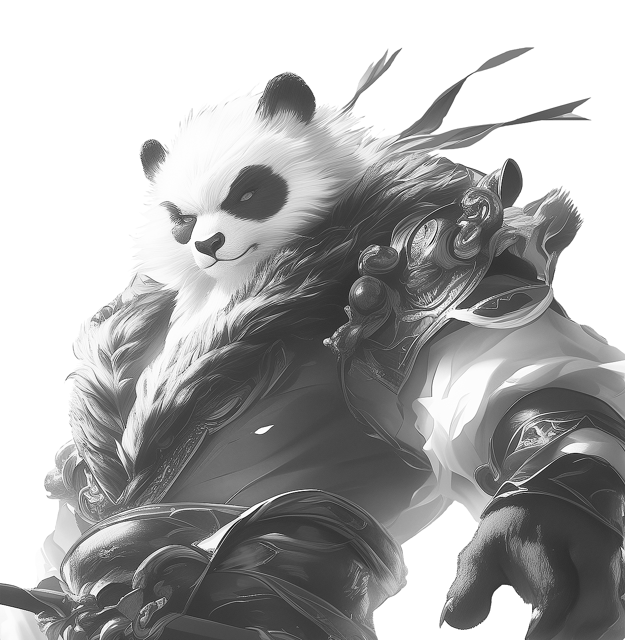 国潮武侠新势力 | 熊猫侠客IP包装设计