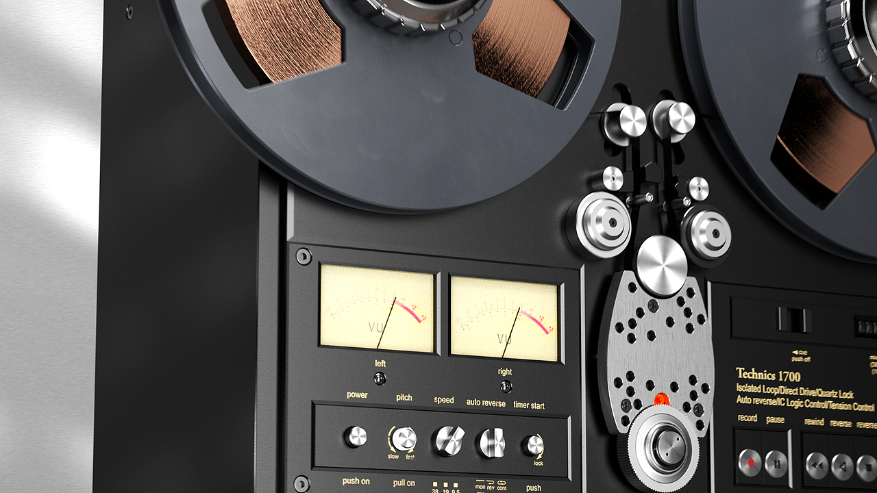 C4D|电影放映机动态