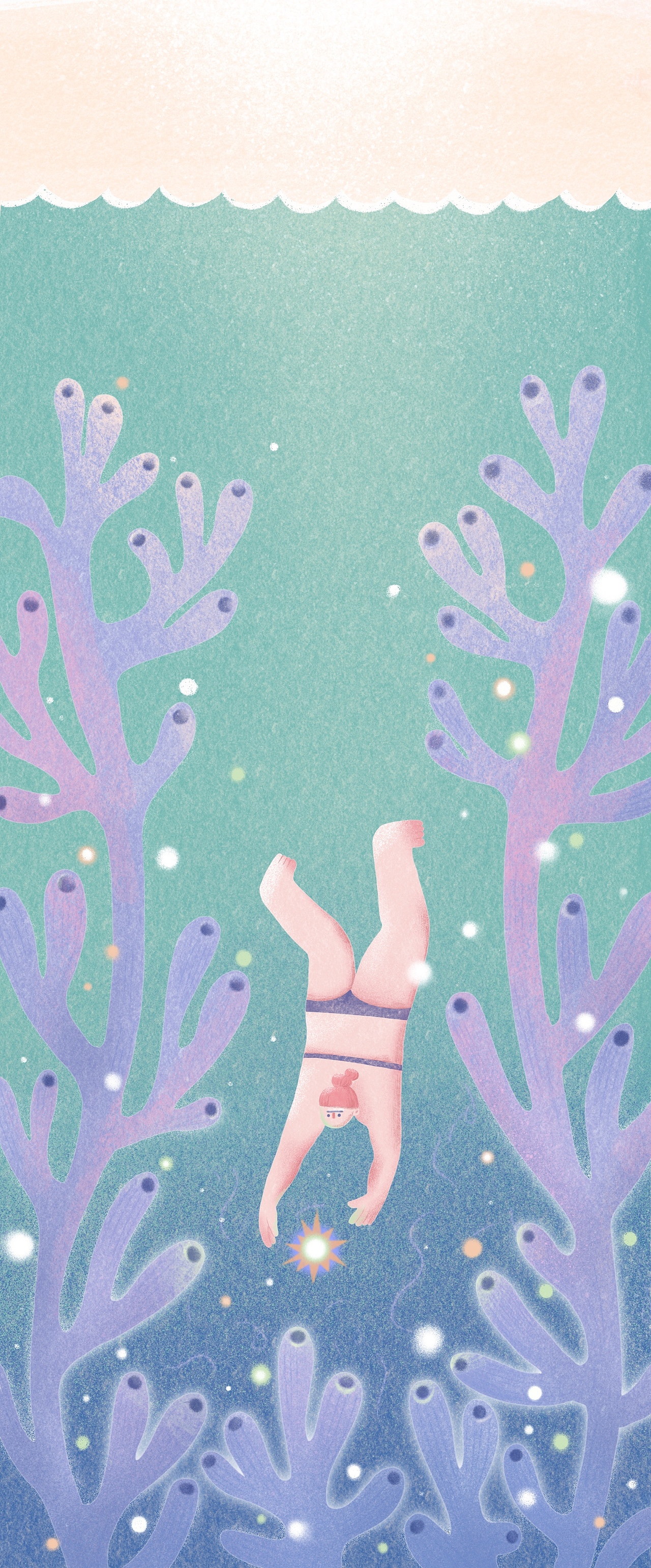 DIVING【编辑插画】