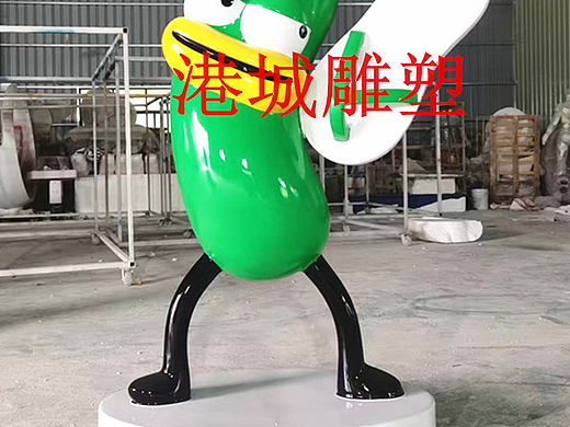 广东人字拖形象卡通拖鞋公仔模型定制厂家