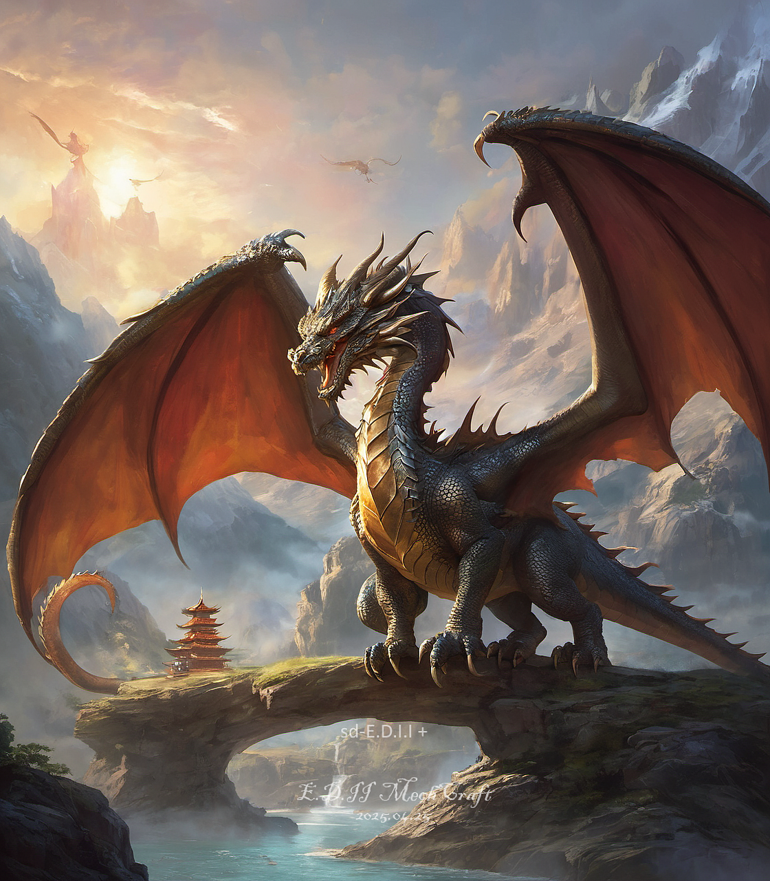 AIGC创作丨华夏龙