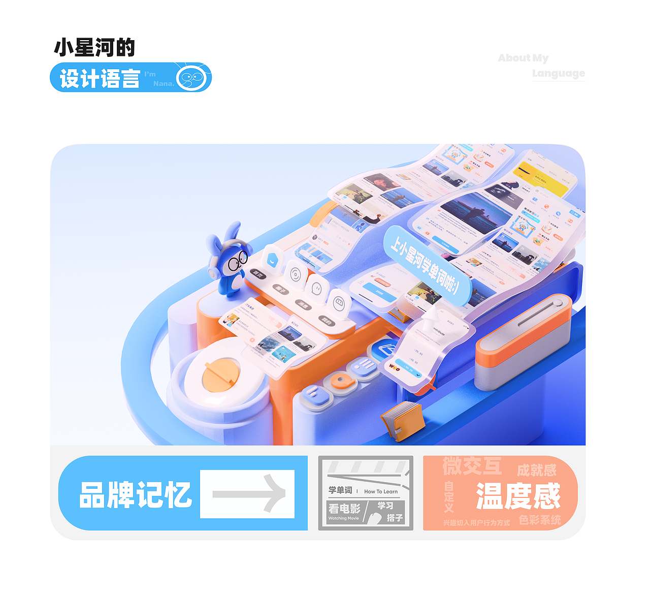 【小星河App】- 看电影,学单词,来社交(图ZMzg5OTM2ODQ4) - APP界面 - 站酷设计师川川大王原创素材 - 站酷ZCOOL