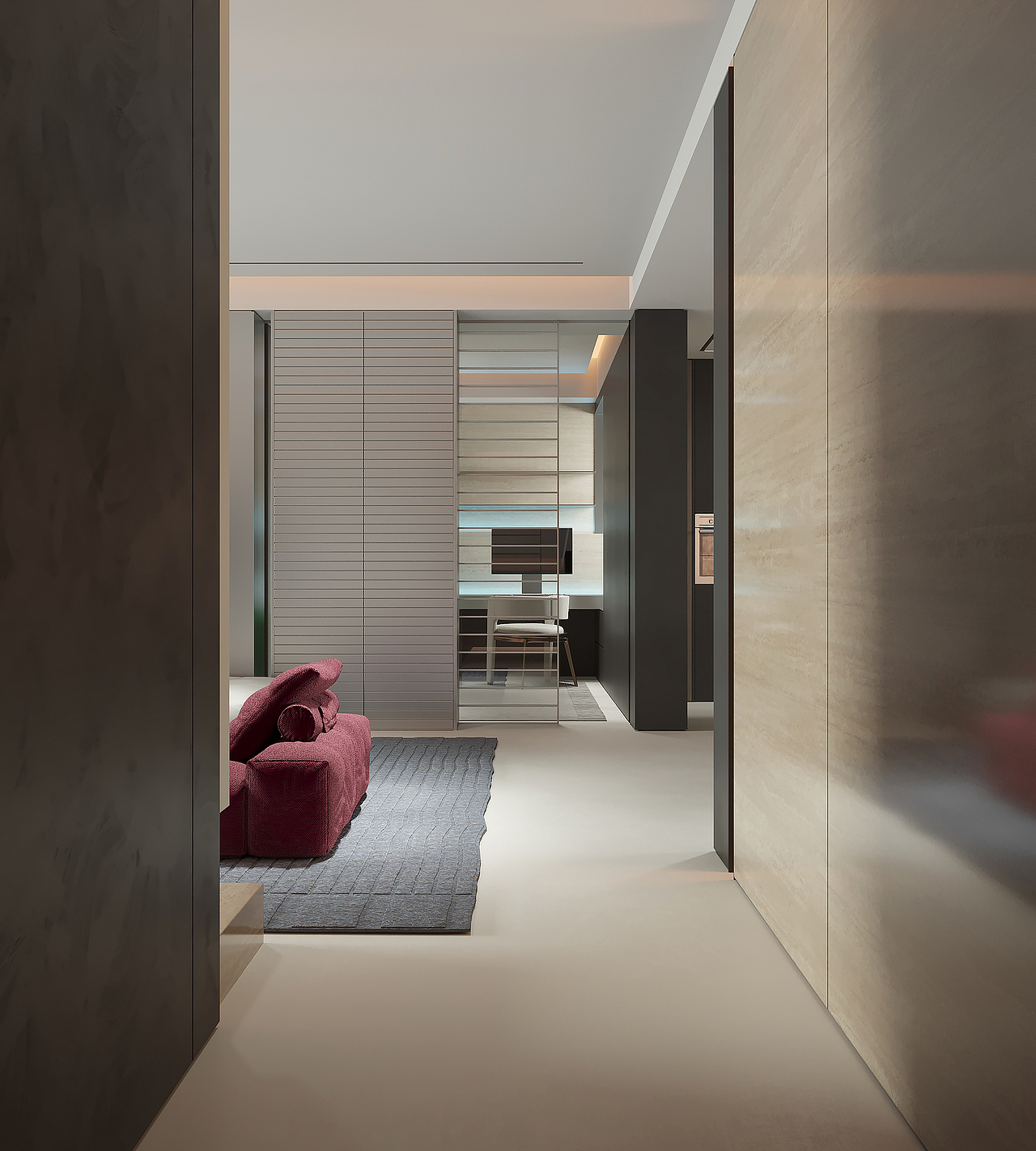 极简住宅空间设计（图ZMzg5OTM4NTcy） - 家装设计 - 站酷设计师近在咫尺设计原创素材 - 站酷ZCOOL