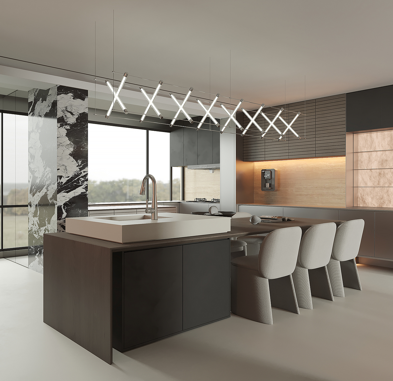 极简住宅空间设计（图ZMzg5OTM4NTg0） - 家装设计 - 站酷设计师近在咫尺设计原创素材 - 站酷ZCOOL