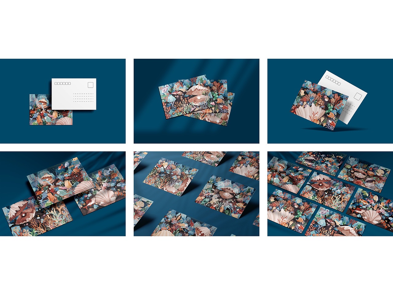 Poetry Story: Pearl Sea（图ZMzg5OTQwMDQ0） - 绘本 - 站酷设计师YihYih原创素材 - 站酷ZCOOL