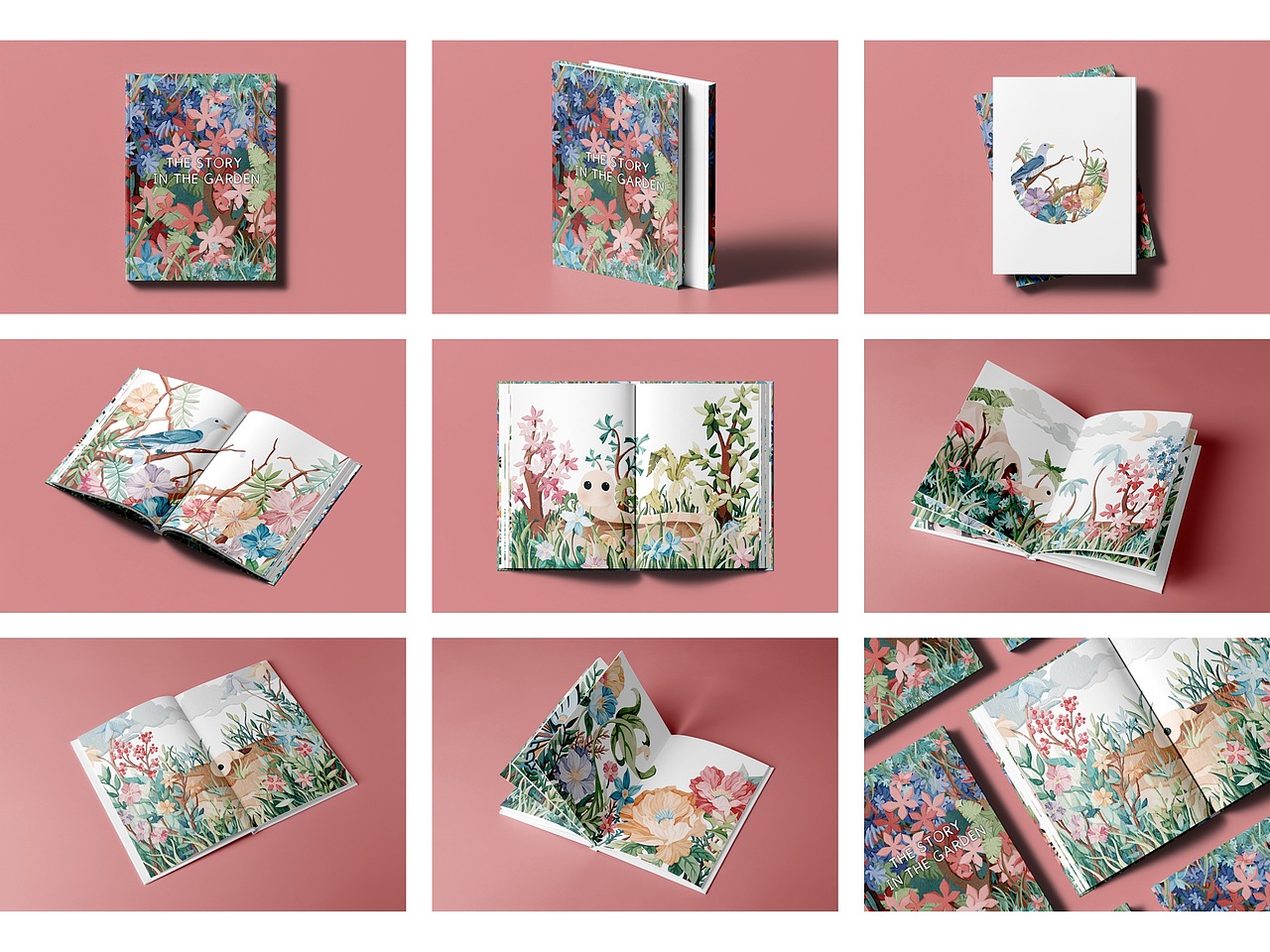 Poetry Story: Anna Garden（图ZMzg5OTQwMTEy） - 绘本 - 站酷设计师YihYih原创素材 - 站酷ZCOOL