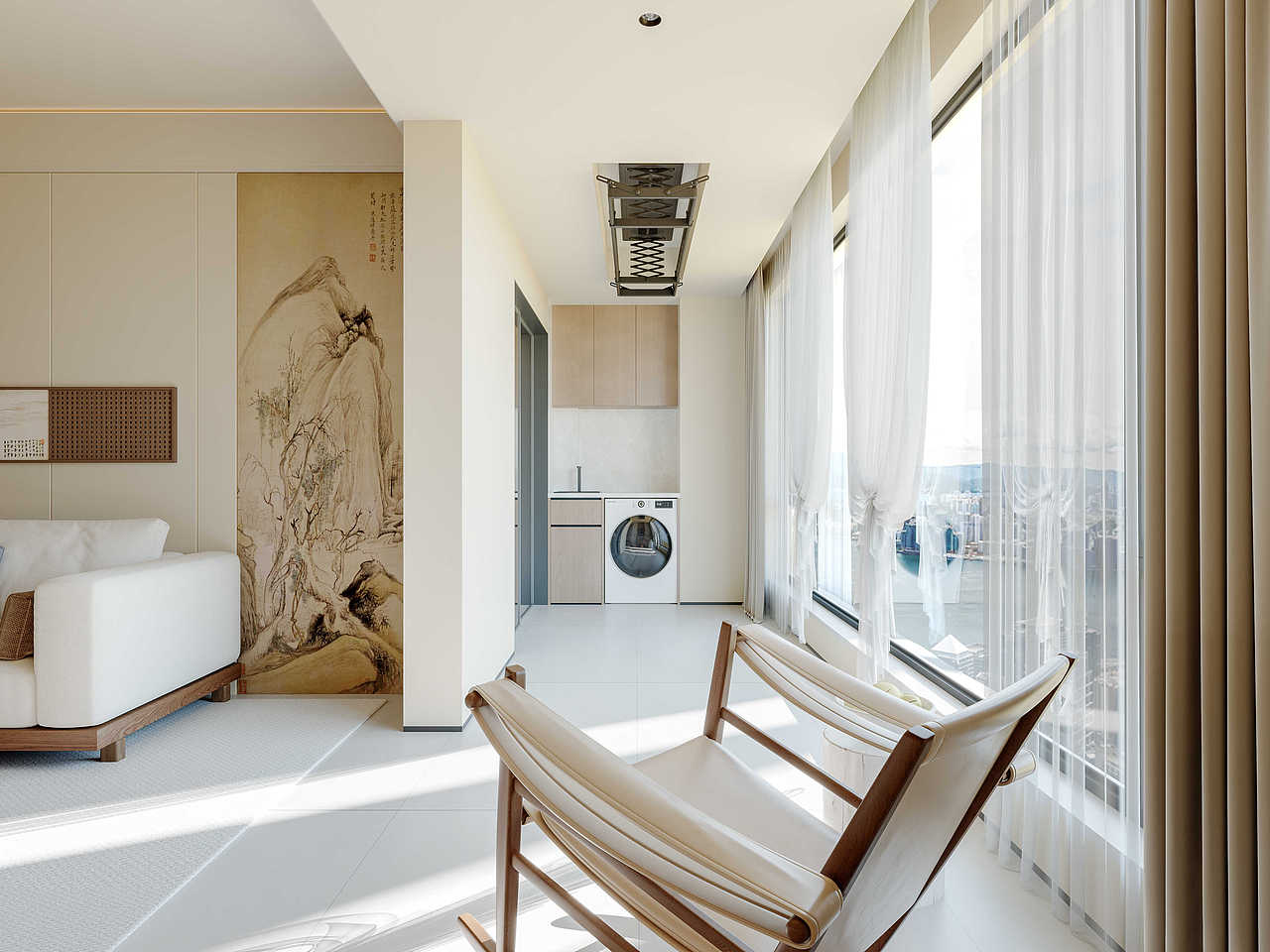 宋式美学家装效果表现