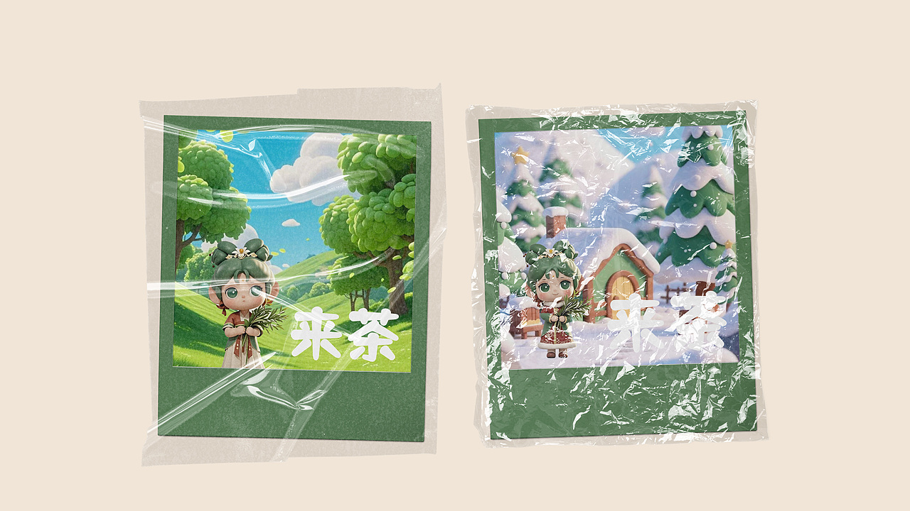 茶叶品牌IP形象设计|逐浪派对