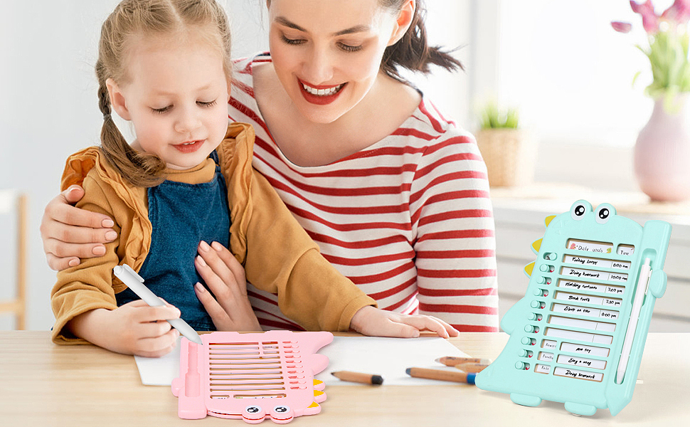 亚马逊主图设计-绿色恐龙儿童备忘录产品