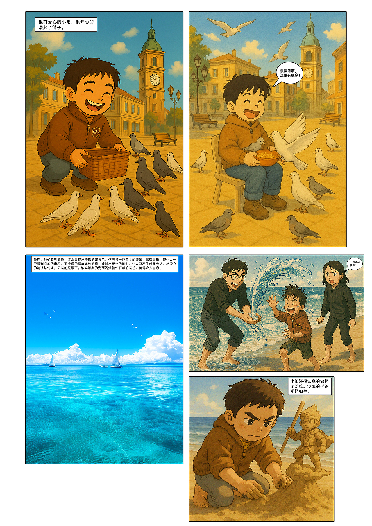 人生的第一部漫画（图ZMzg5OTQ5NDU2） - 短篇/格漫 - 站酷设计师鑫森淼晶垚原创素材 - 站酷ZCOOL