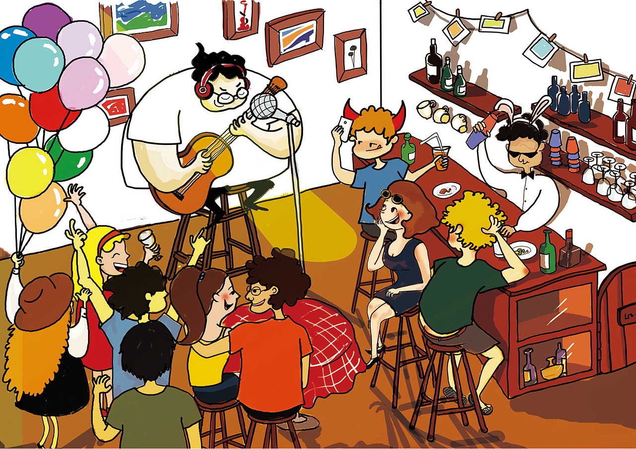 《留学会》项目商业插画（图ZMzg5OTQ5NTIw） - 商业插画 - 站酷设计师荻野千寻原创素材 - 站酷ZCOOL