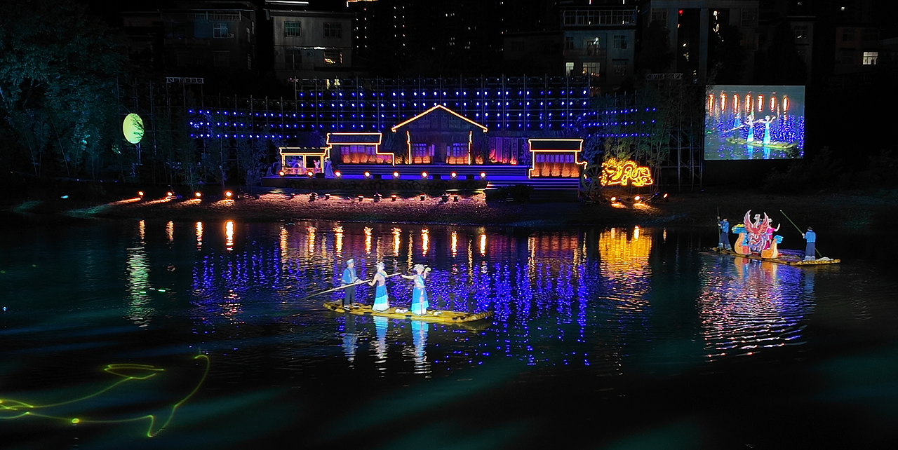 酉水飞歌（图ZMzg5OTU1NzYw） - 舞台美术 - 站酷设计师火山鱼原创素材 - 站酷ZCOOL