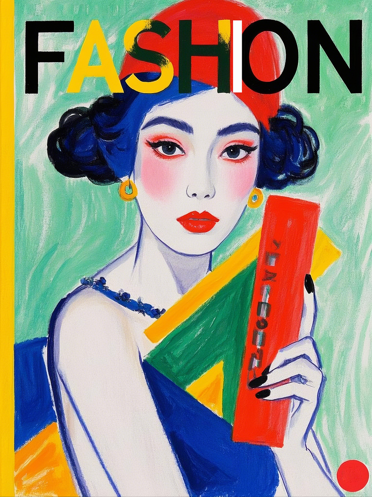 时尚杂志创意插画系列4（图ZMzg5OTYwNDc2） - 商业插画 - 站酷设计师暘坤原创素材 - 站酷ZCOOL