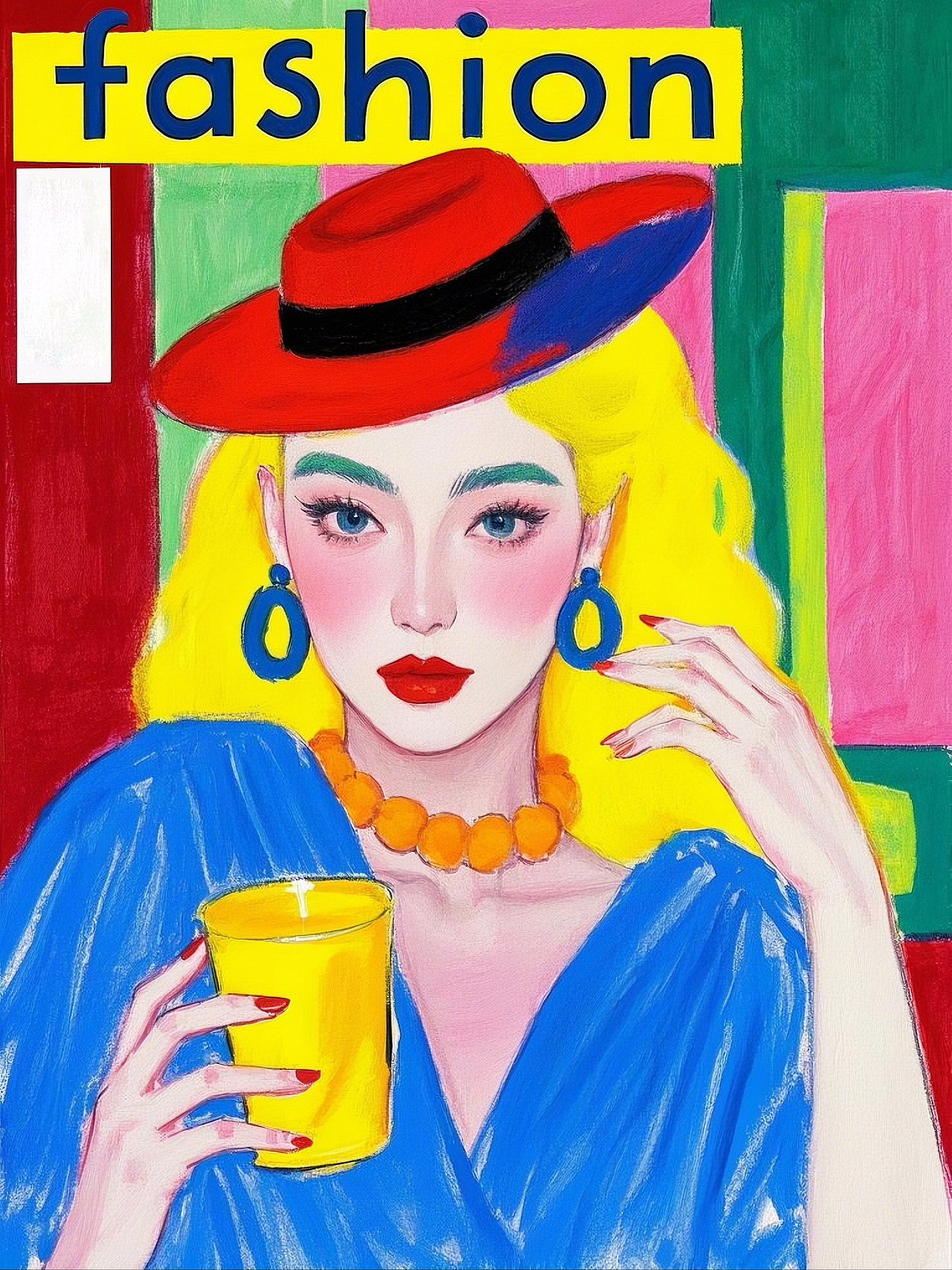 时尚杂志创意插画系列4（图ZMzg5OTYwNDky） - 商业插画 - 站酷设计师暘坤原创素材 - 站酷ZCOOL