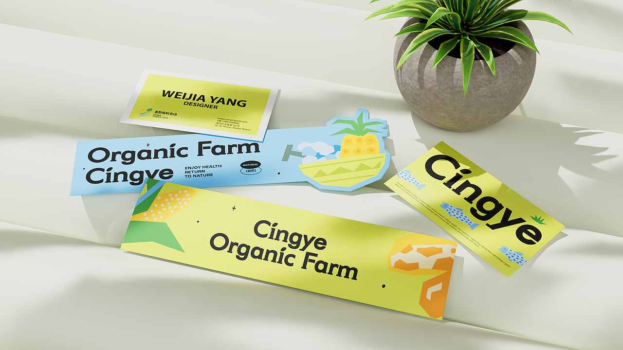 Cingye青野有机农场|品牌设计