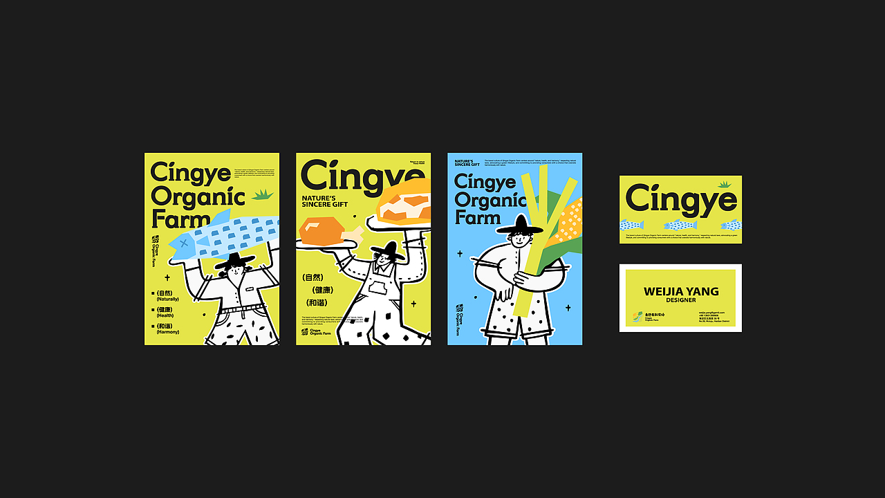 Cingye青野有机农场|品牌设计