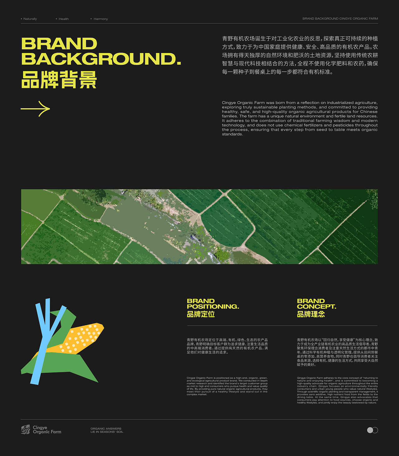 Cingye青野有机农场|品牌设计