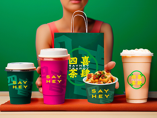 上游设计秀 | Say Hey-将岭南文化带去加州的茶饮品牌