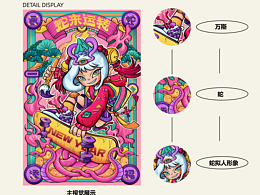 万斯x蛇年海报设计