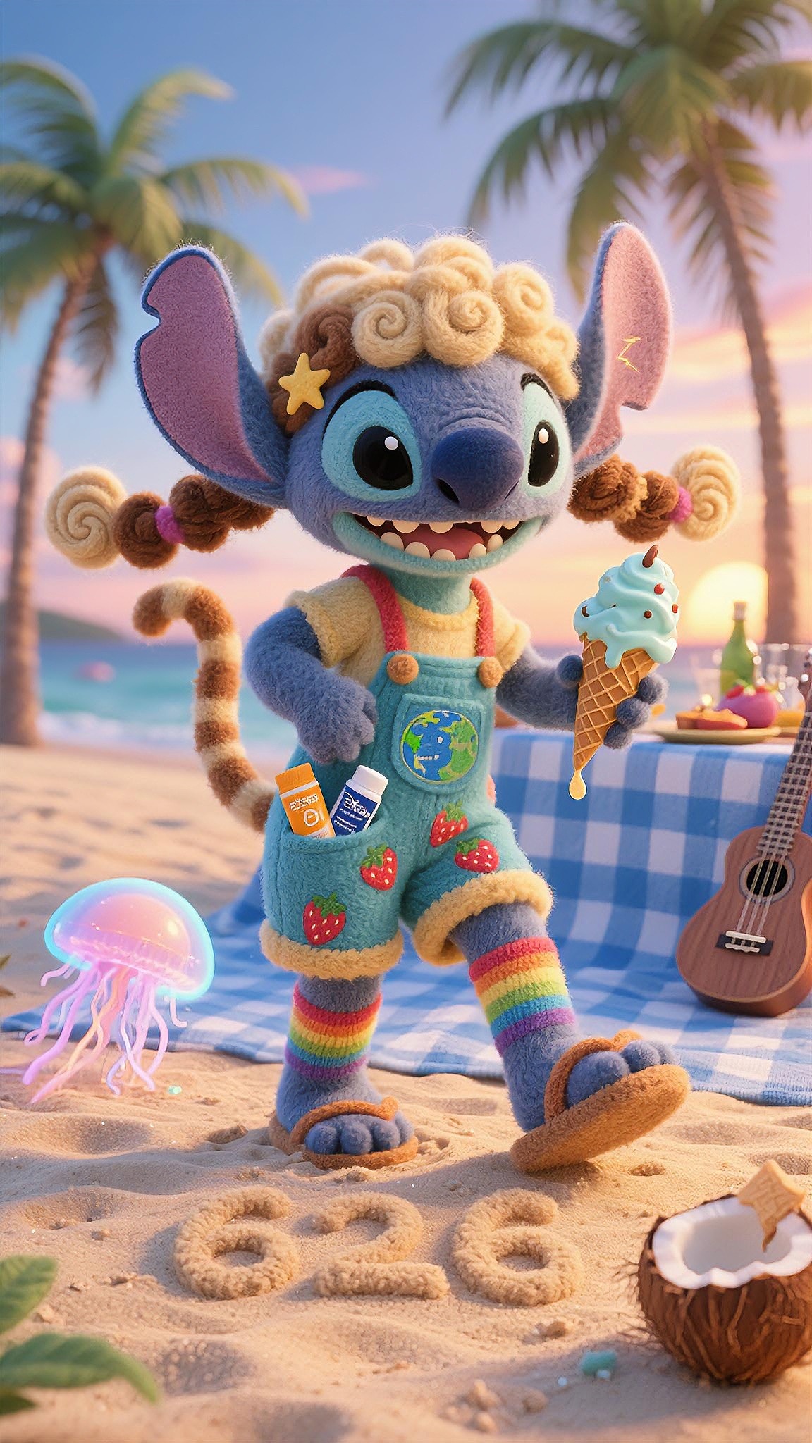 星噜噜 | 史迪仔五一海边度假系列