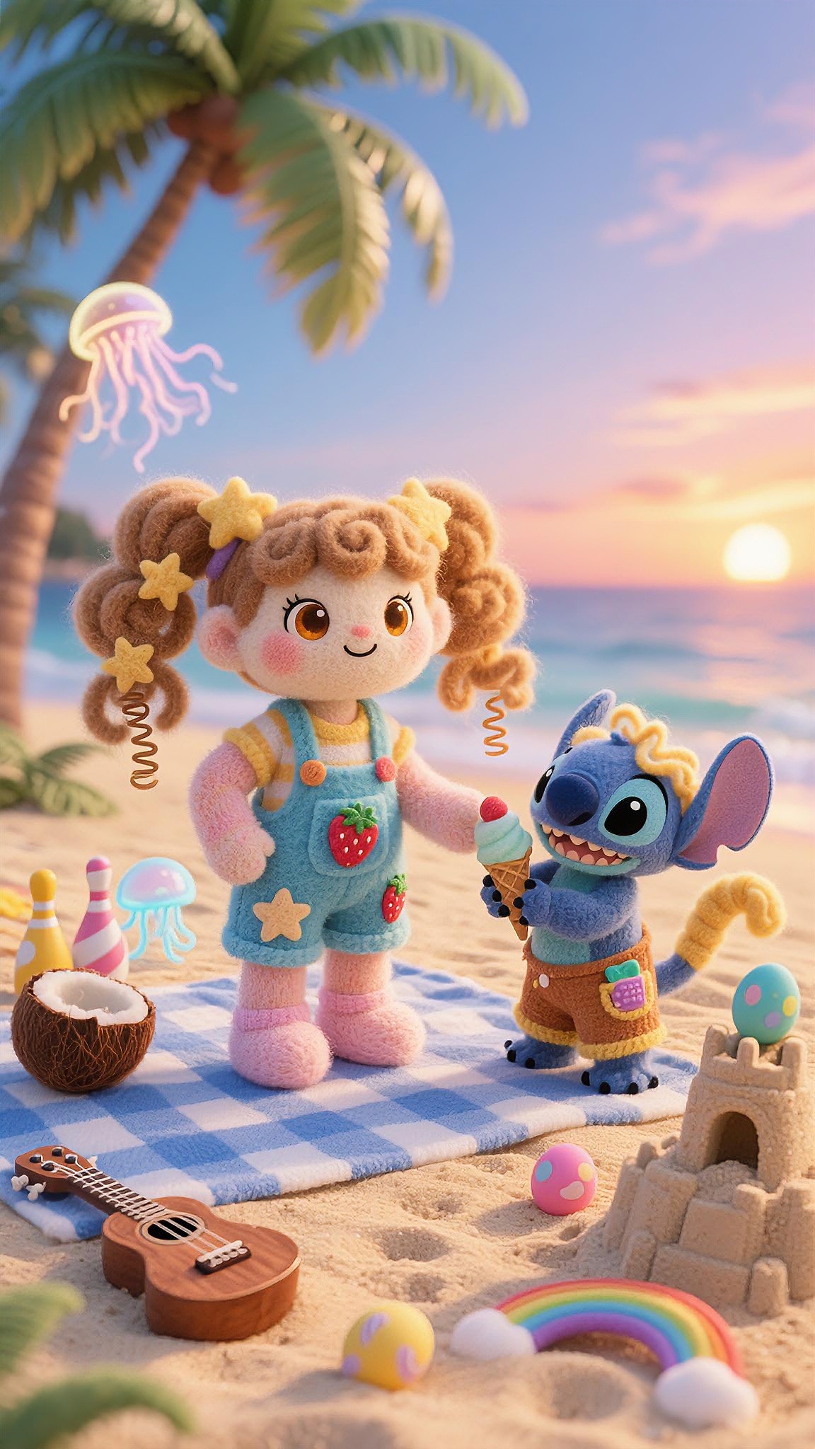 星噜噜 | 史迪仔五一海边度假系列