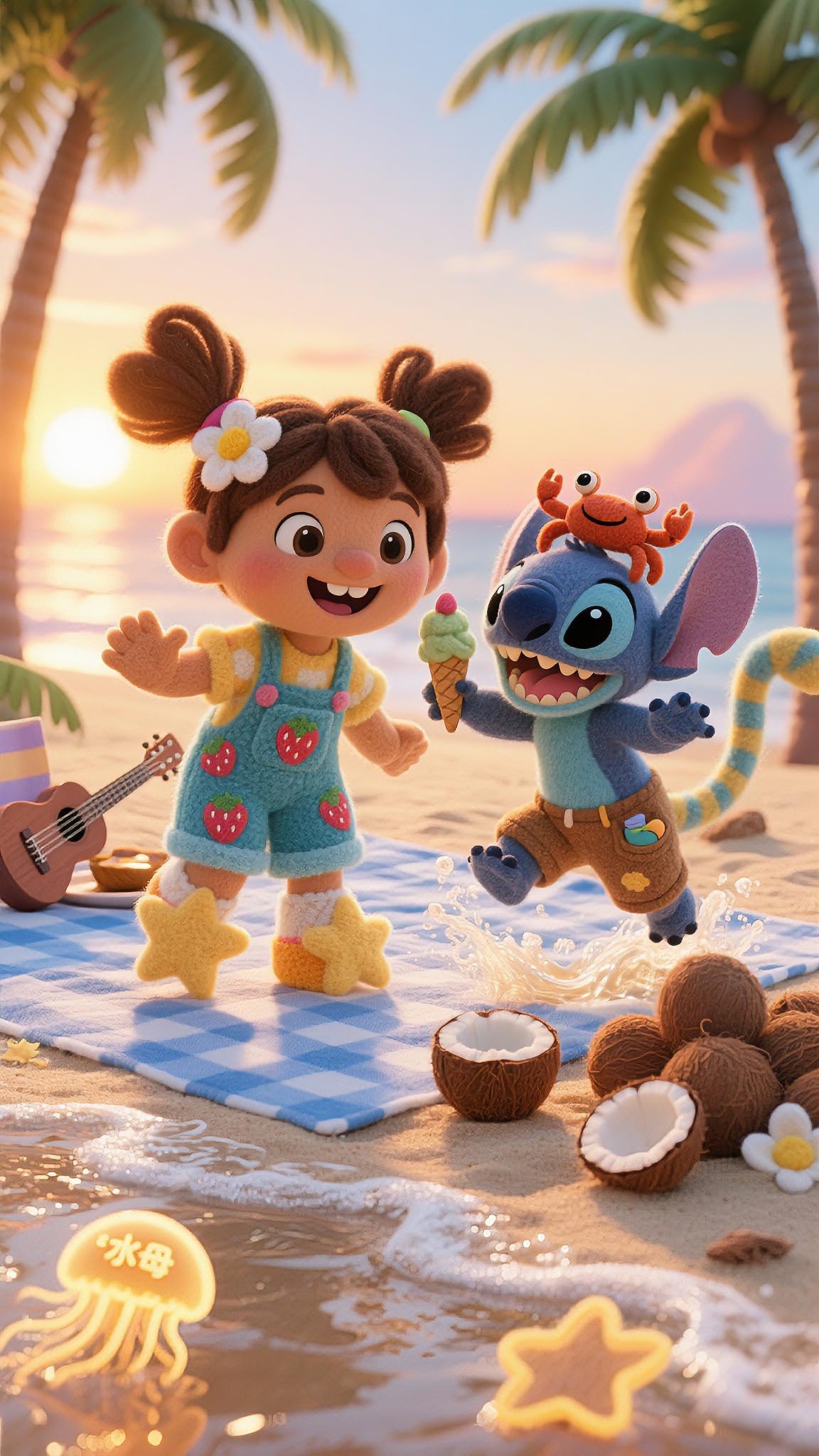 星噜噜 | 史迪仔五一海边度假系列