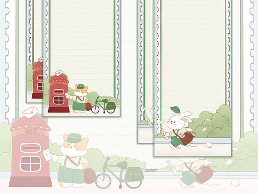 原创拍纸本【小小邮差】