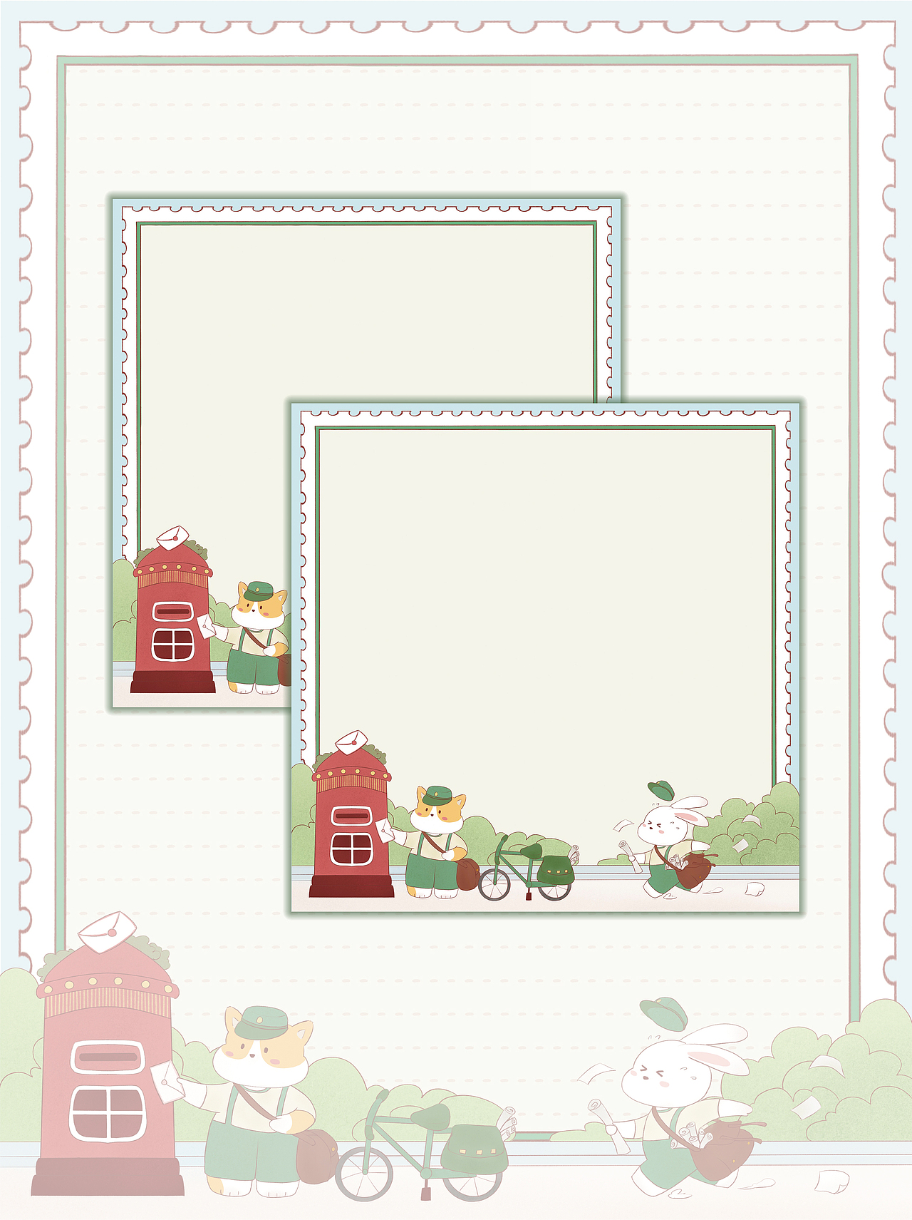 原创拍纸本【小小邮差】