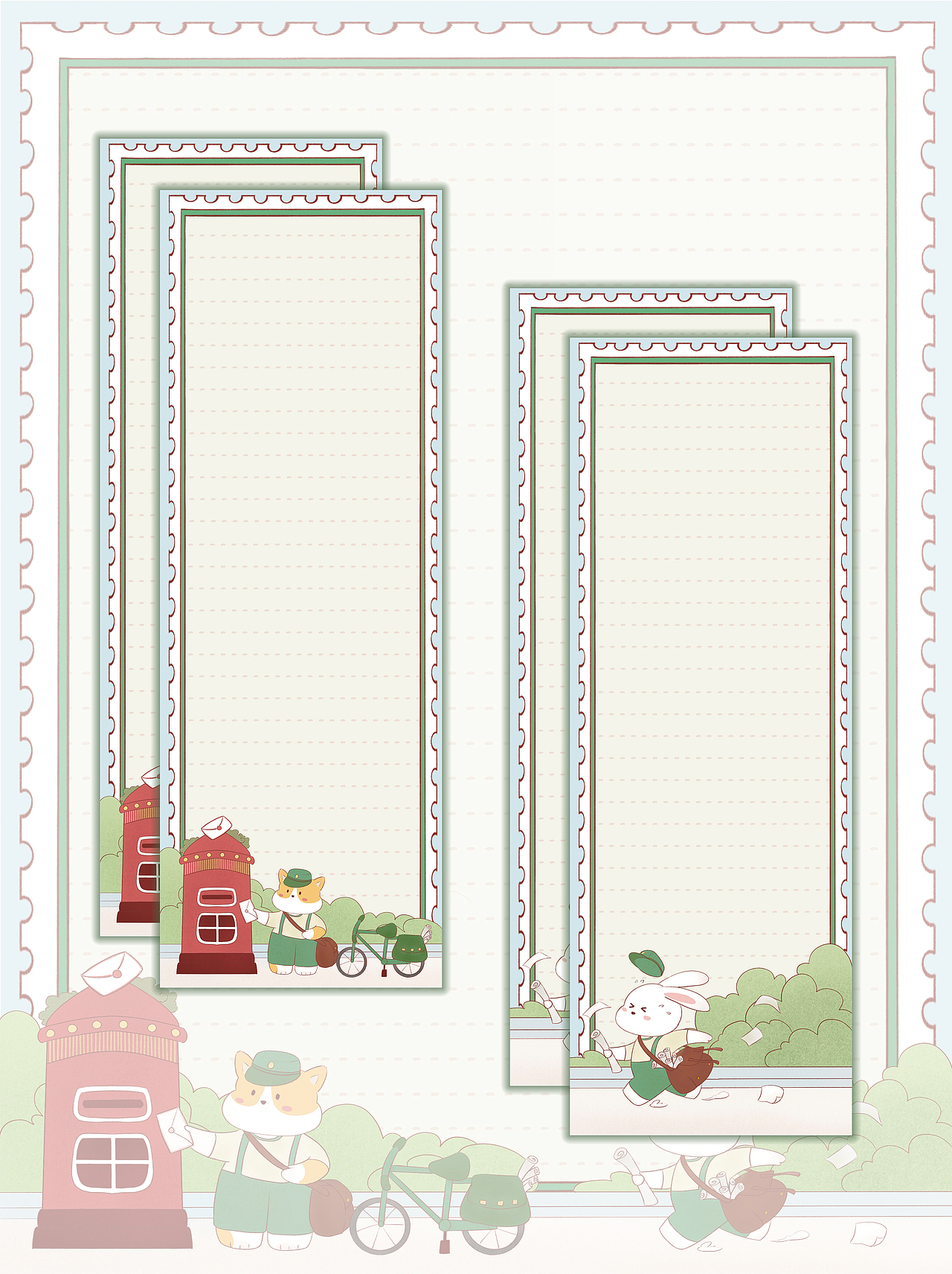 原创拍纸本【小小邮差】