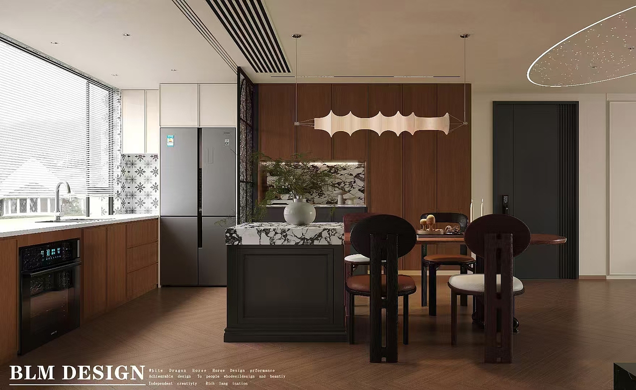 法式—白龙马效果图