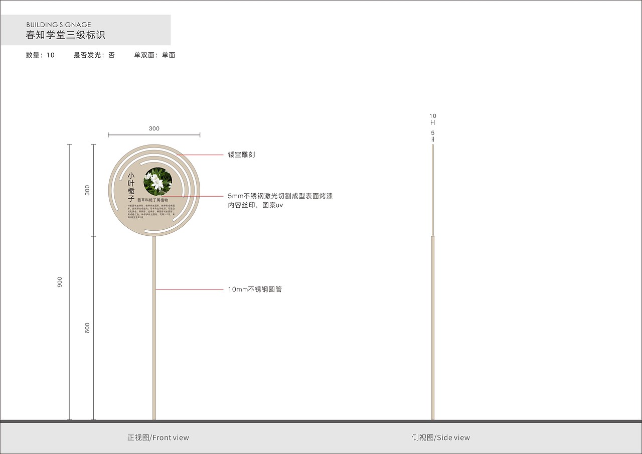熙海棠 小区导向标识设计