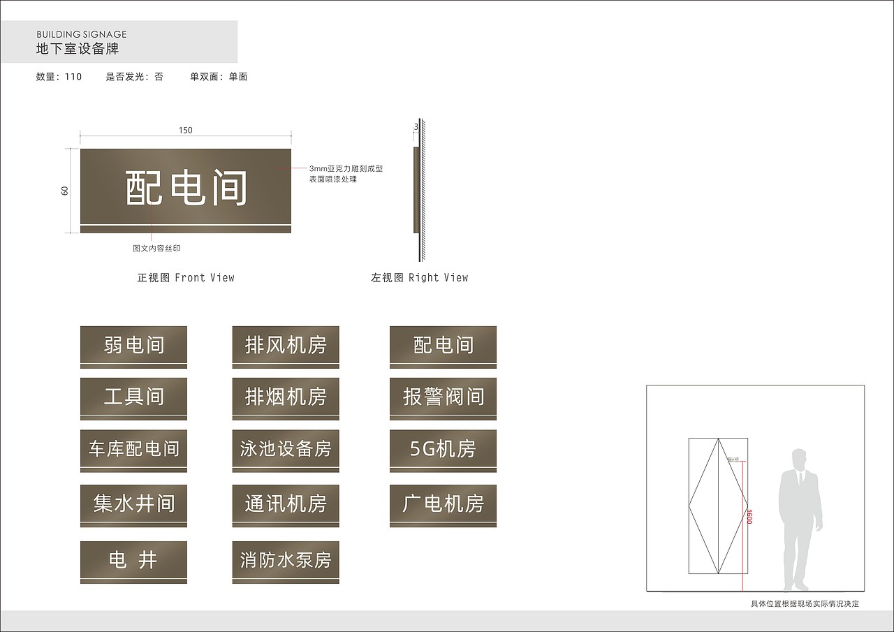 熙海棠 小区导向标识设计
