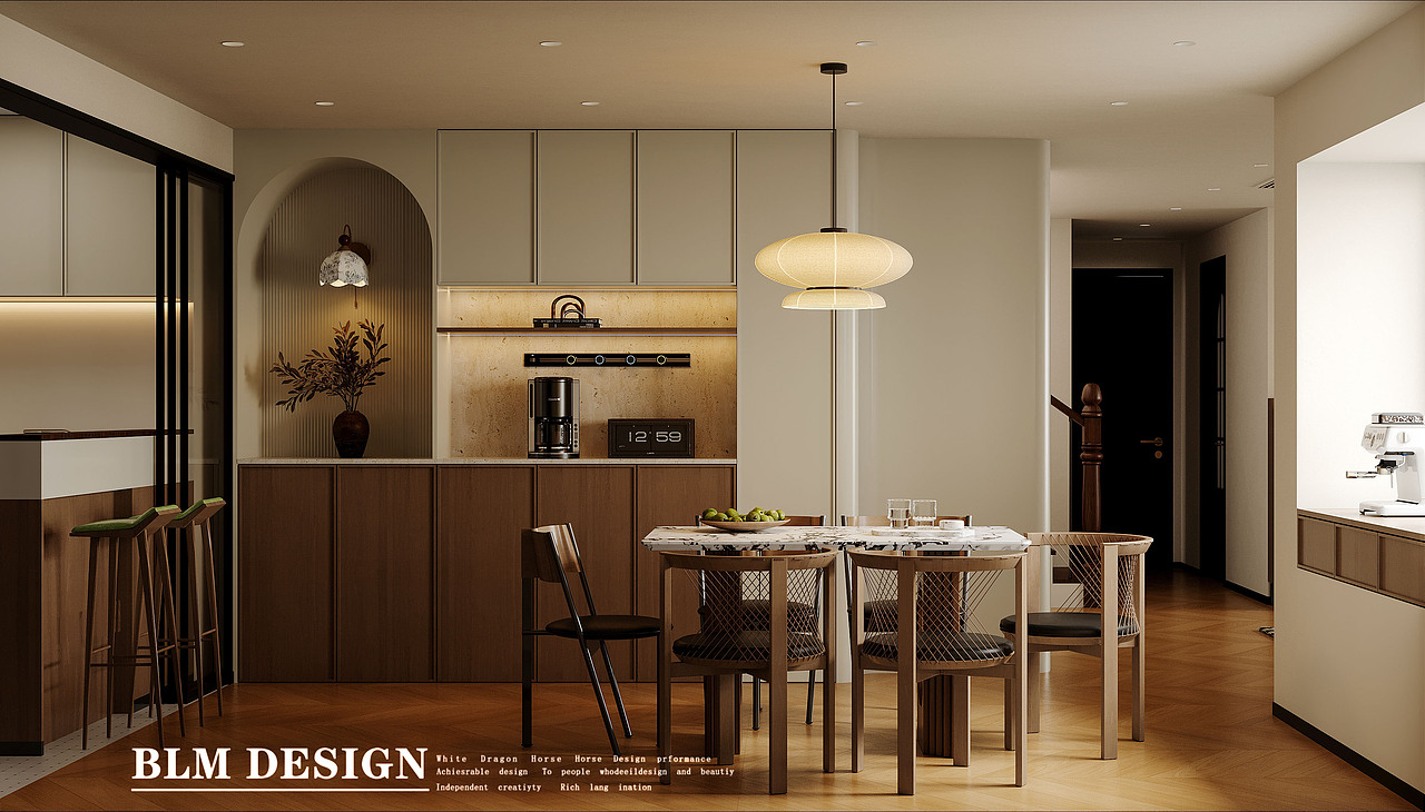 法式--白龙马效果图咔咔