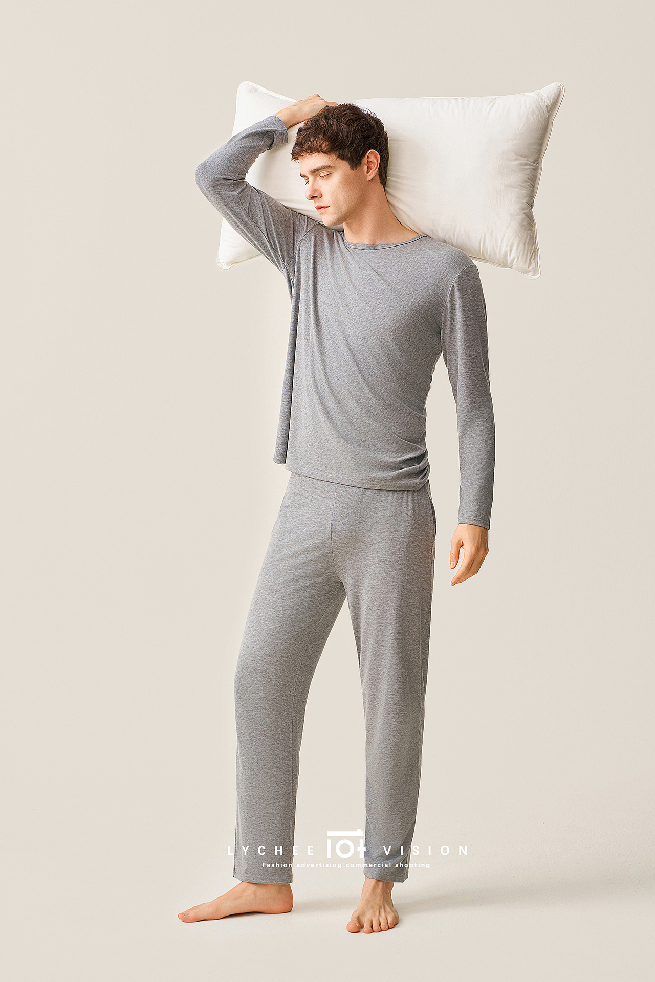 男士家居服背心-舒适自然感