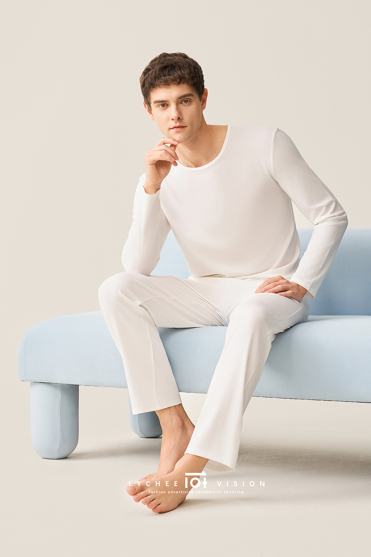 男士家居服背心-舒适自然感