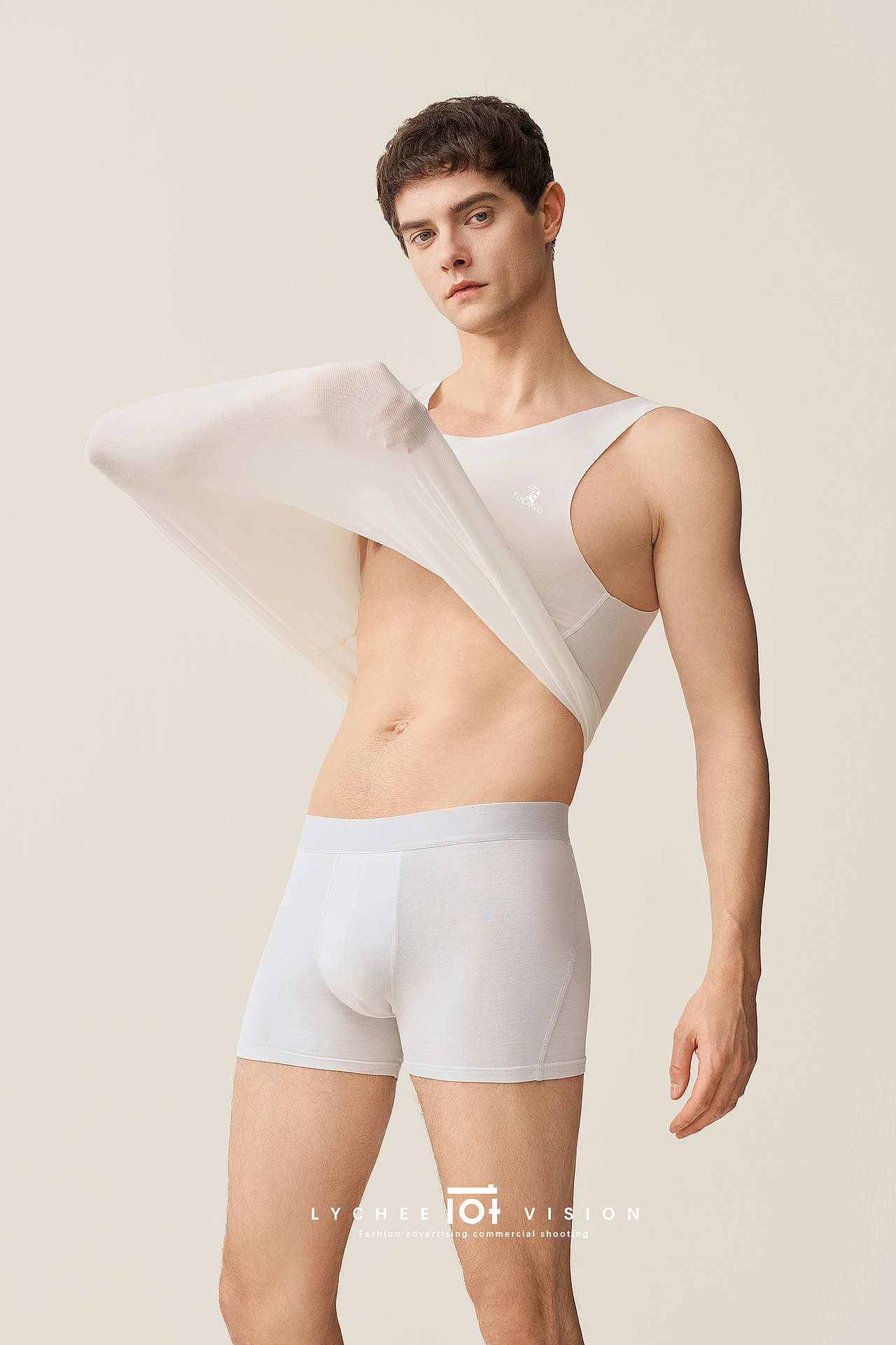 男士家居服背心-舒适自然感