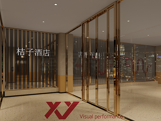 工装——酒店电梯间