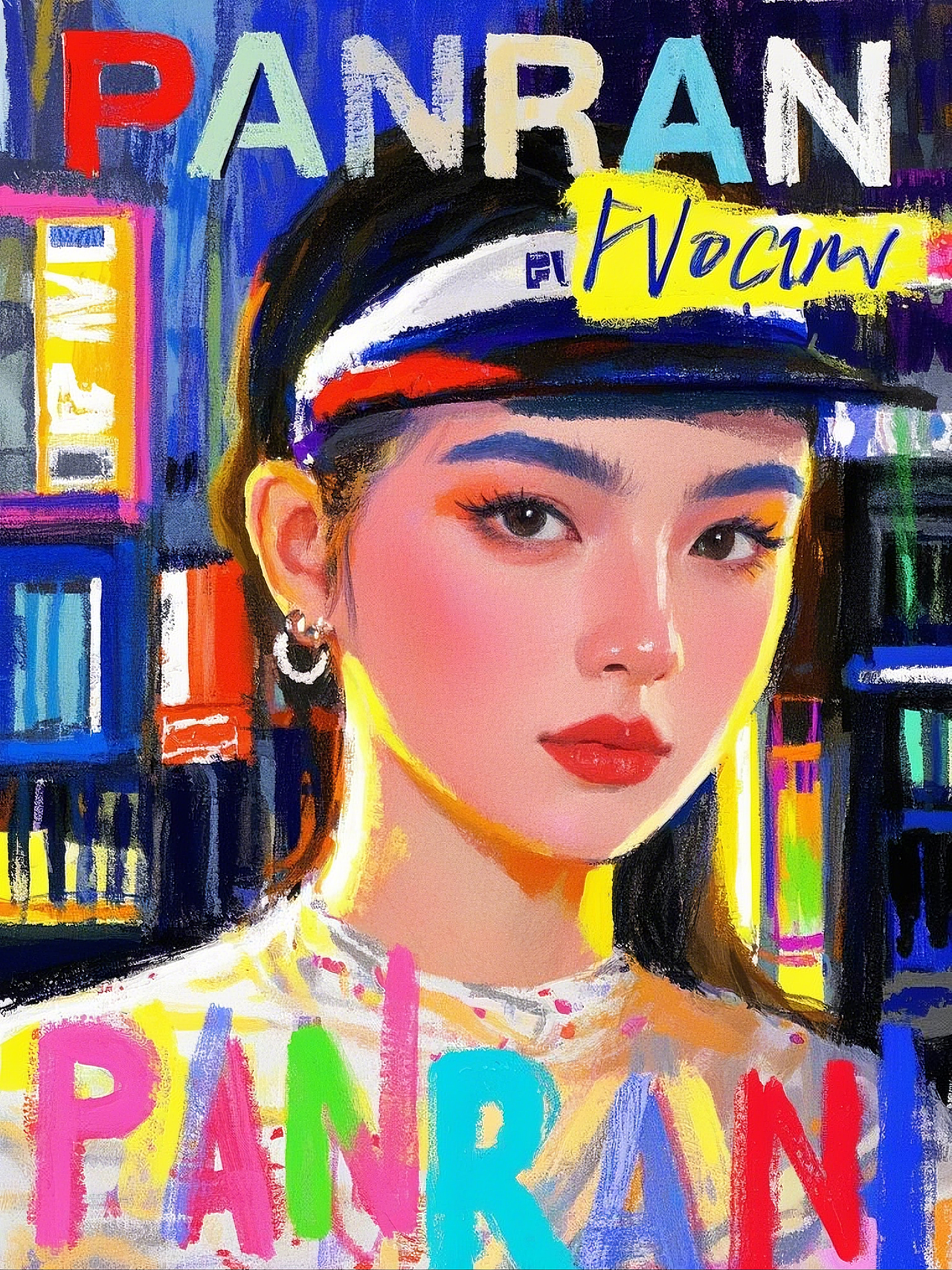 时尚杂志创意插画系列5