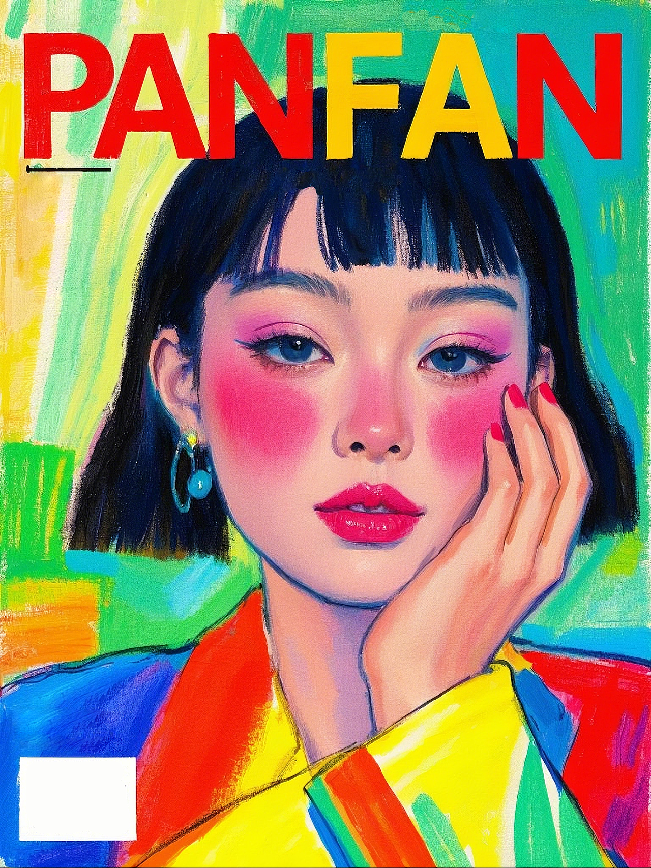 时尚杂志创意插画系列5