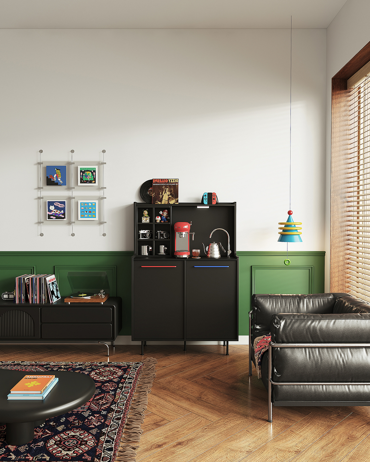 餐边柜|中古包豪斯风（图ZMzkwMDA2NDAw） - 产品 - 站酷设计师颜设视觉原创素材 - 站酷ZCOOL