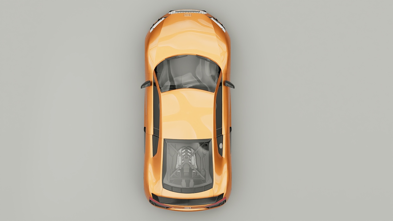 奥迪R8 建模（图ZMzkwMDIyMjYw） - 机械/交通 - 站酷设计师Felix6138原创素材 - 站酷ZCOOL