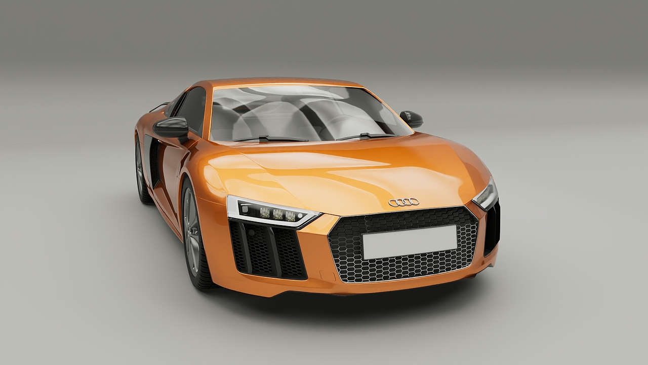 奥迪R8 建模（图ZMzkwMDIyMjc2） - 机械/交通 - 站酷设计师Felix6138原创素材 - 站酷ZCOOL