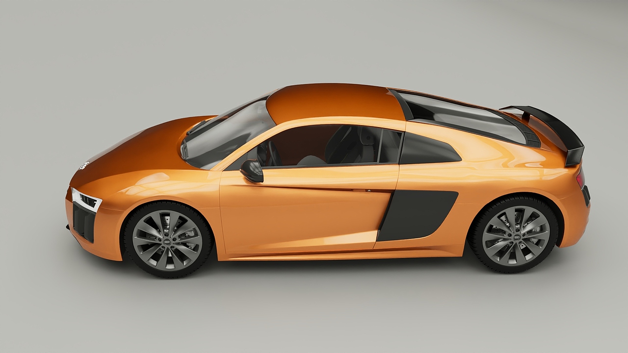 奥迪R8 建模（图ZMzkwMDIyMjY0） - 机械/交通 - 站酷设计师Felix6138原创素材 - 站酷ZCOOL