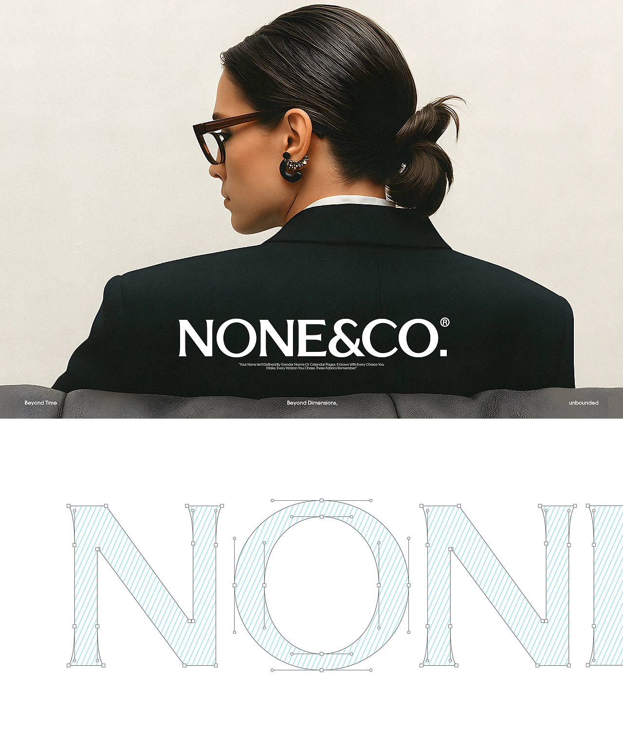 NONE CO 服饰品牌设计 kkkkko 站酷ZCOOL