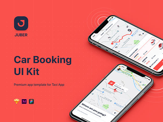 滴滴打车平台App UI kit